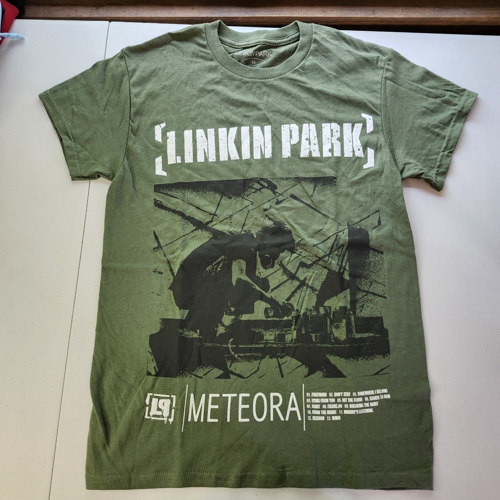 Linkin Park Meteora T-Shirt Size Medium Alternative Rocm Nu Metal 2000s Grunge